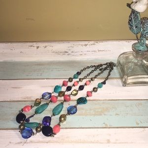 Multicolored Beaded Necklace